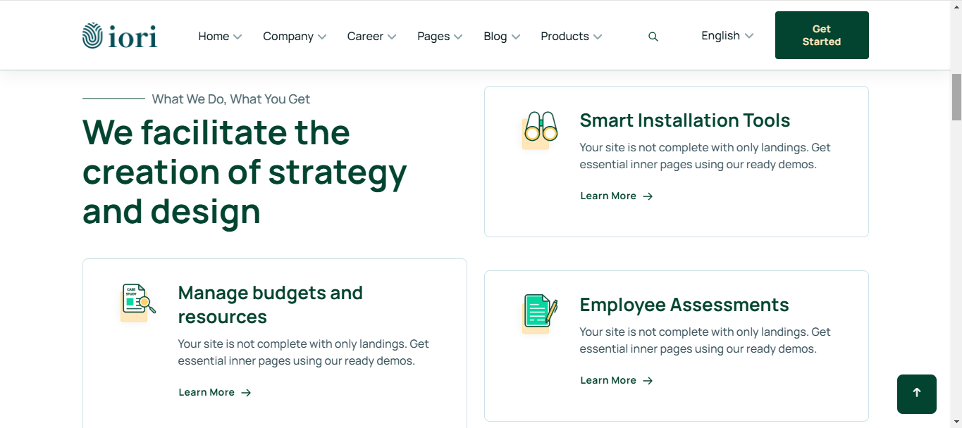 Metanoz Business Website for Company, Agency, Startup